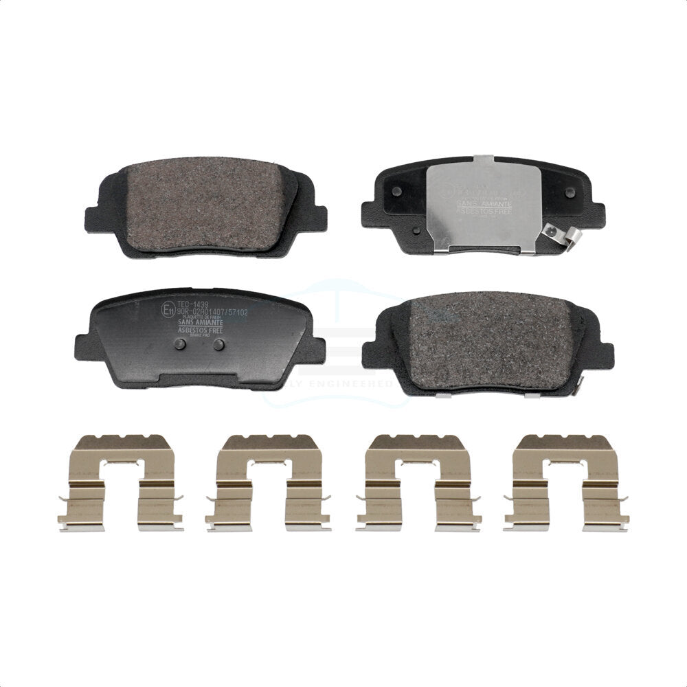 Plaquettes de frein à disque arrière en céramique, pour Hyundai Santa Fe Sport Kia Sorento XL TEC-1439