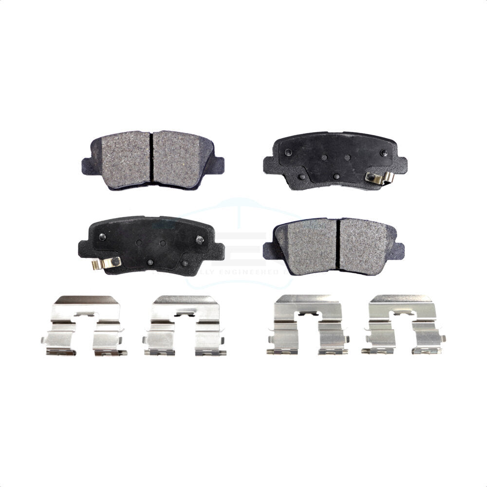 Plaquettes de frein à disque arrière en céramique, pour Hyundai Kia Elantra Accent Rio Forte GT Soul E