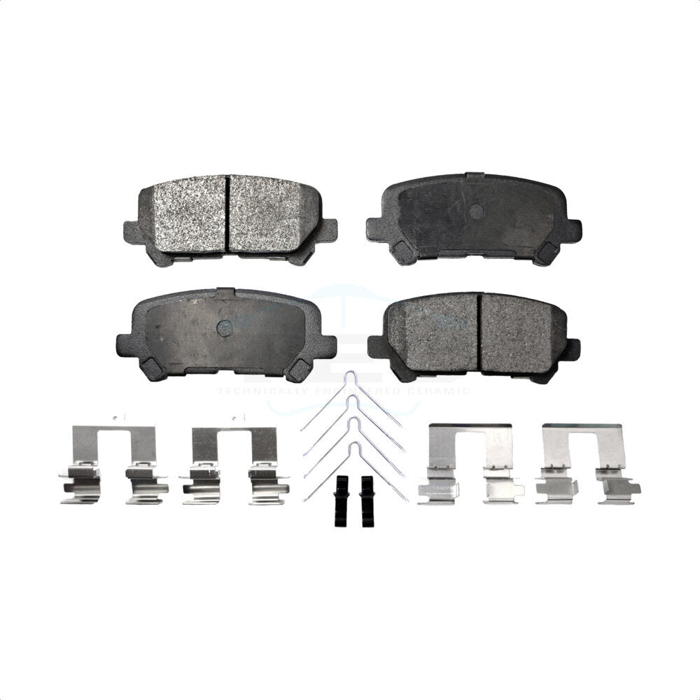 Plaquettes de frein à disque arrière en céramique, pour Honda Odyssey Pilot Acura MDX ZDX TEC-1585