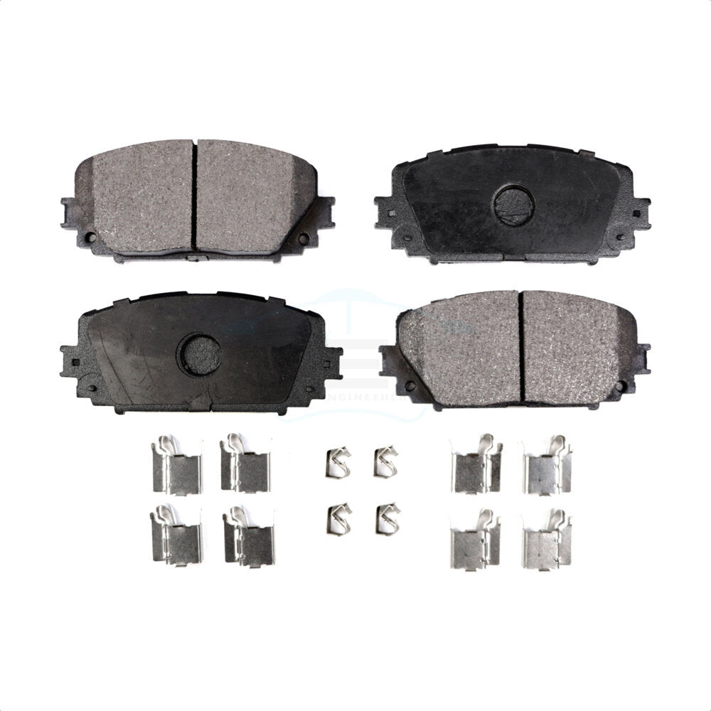 Plaquettes de frein à disque en céramique avant pour Toyota Yaris TEC-1628