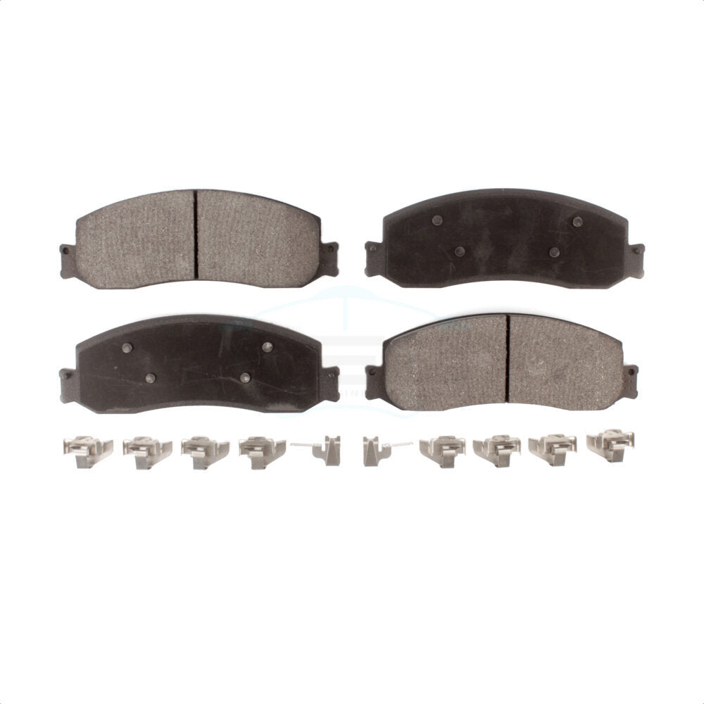 Plaquettes de frein à disque avant en céramique, pour Ford F-350 Super Duty F-250 TEC-1631A