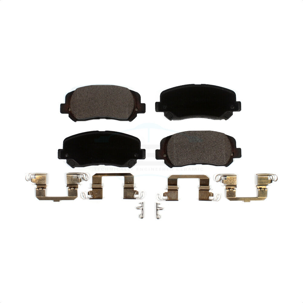 Plaquettes de frein à disque avant en céramique, pour Jeep Cherokee Chrysler 200 TEC-1640A