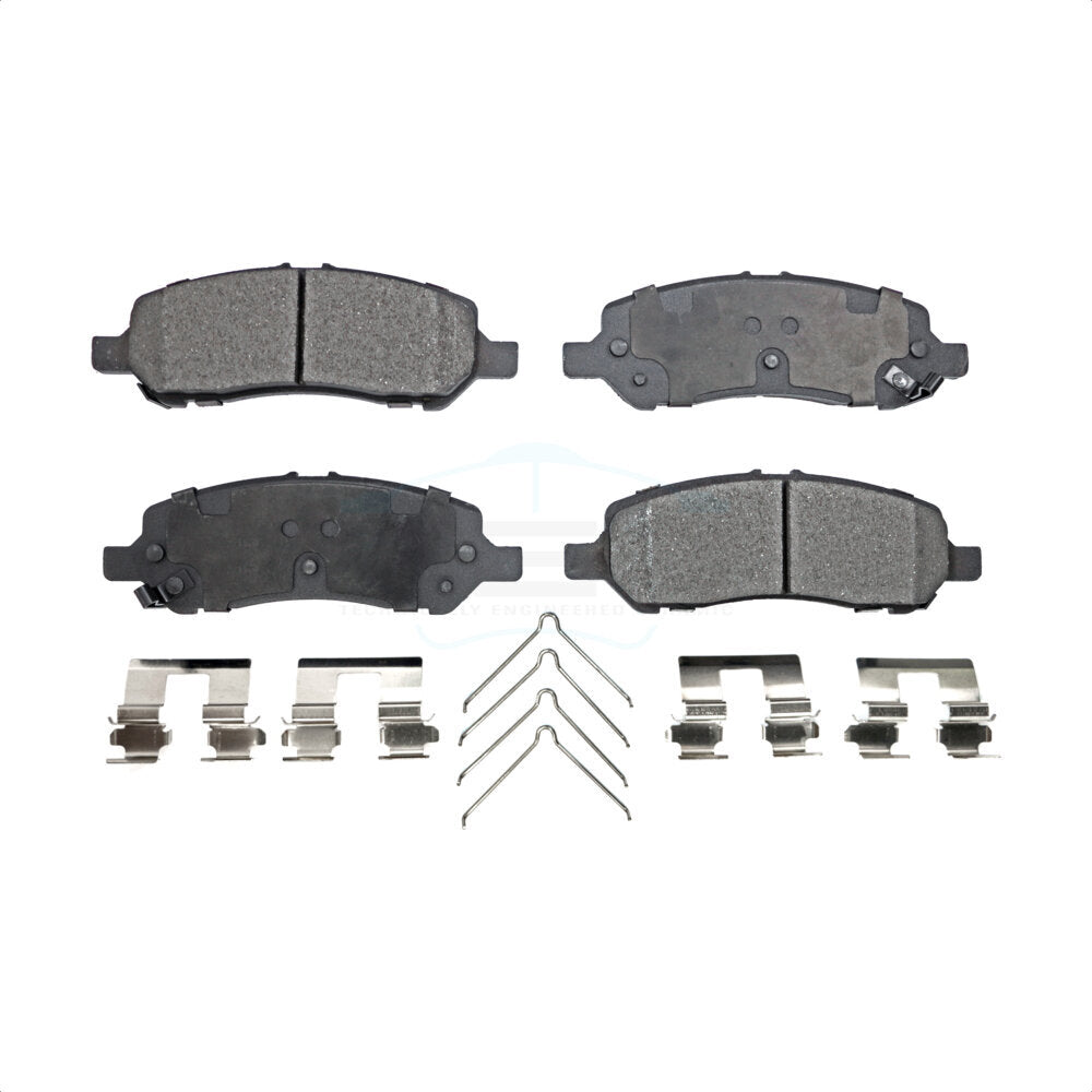 Plaquettes de frein à disque arrière en céramique pour Dodge Dart 2013 – 2016 TEC-1647