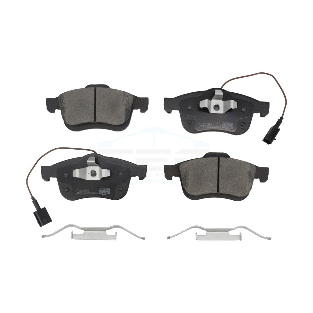 Plaquettes de frein à disque avant en céramique, pour Ram ProMaster City Fiat 500L TEC-1721A