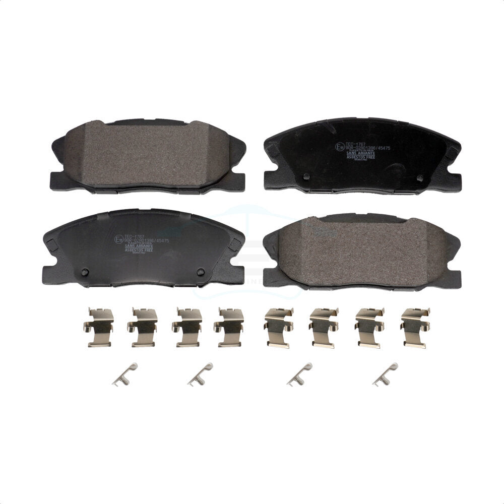 Plaquettes de frein à disque en céramique avant pour chargeur Dodge avec rotor de 370 mm de diamètre