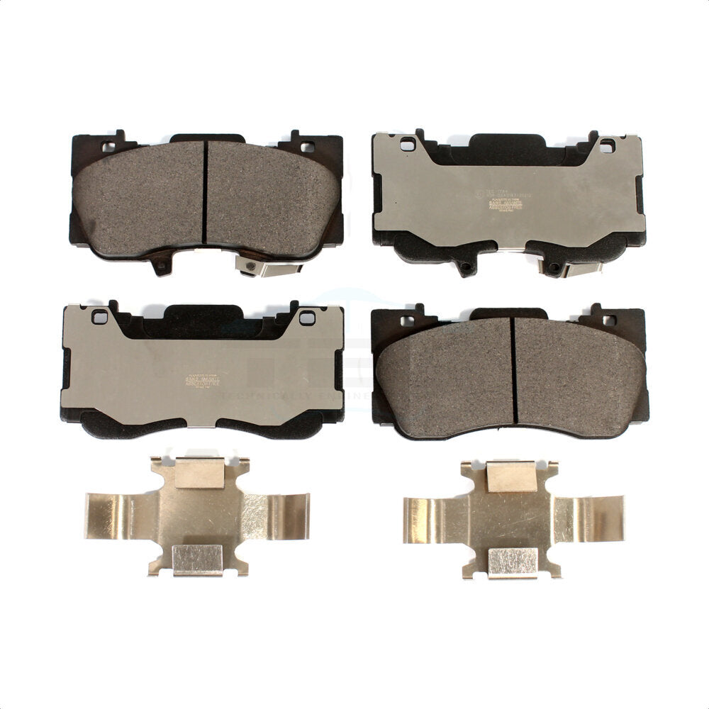 Plaquettes de frein à disque en céramique avant pour Ford Mustang TEC-1784