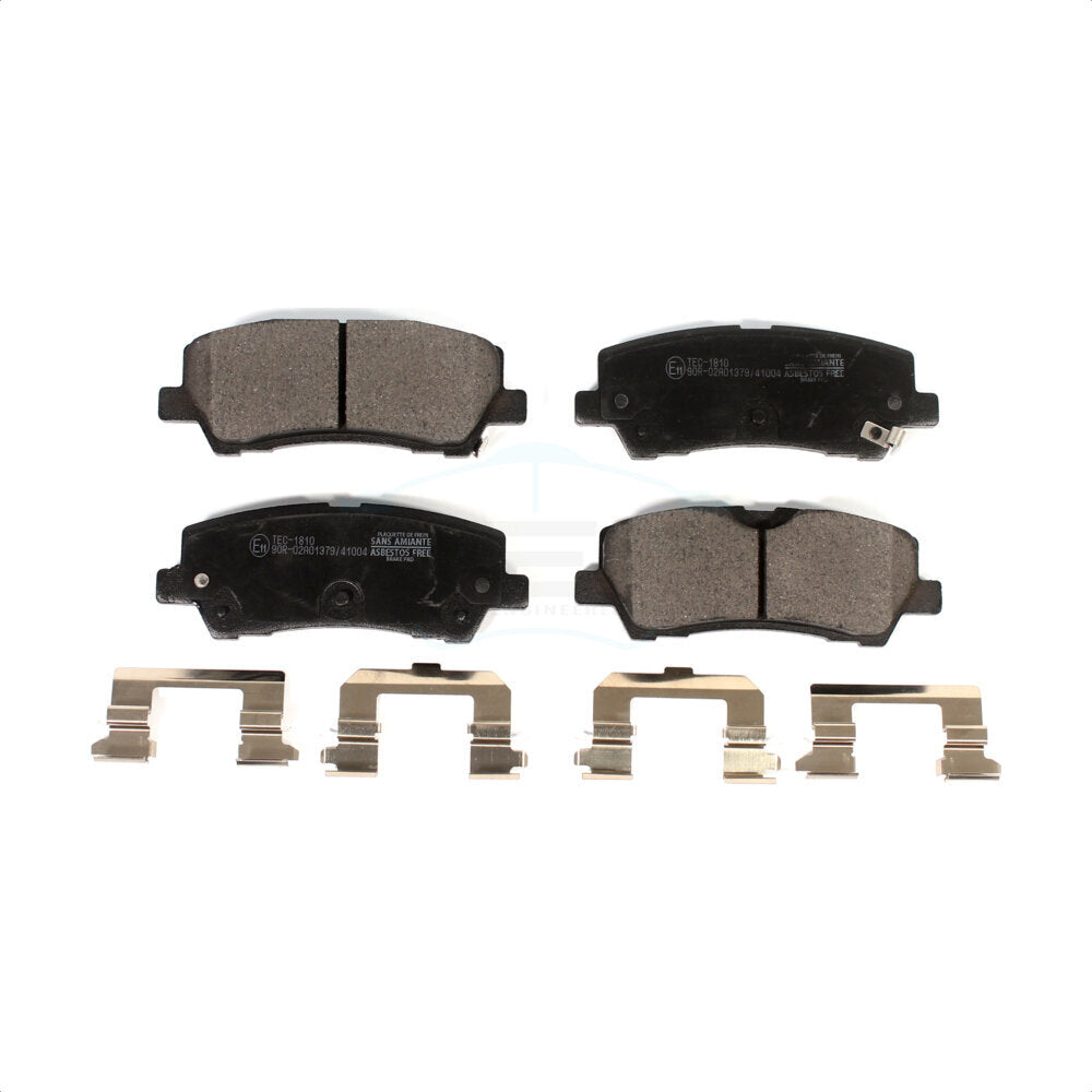Plaquettes de frein à disque arrière en céramique pour Ford Mustang TEC-1810