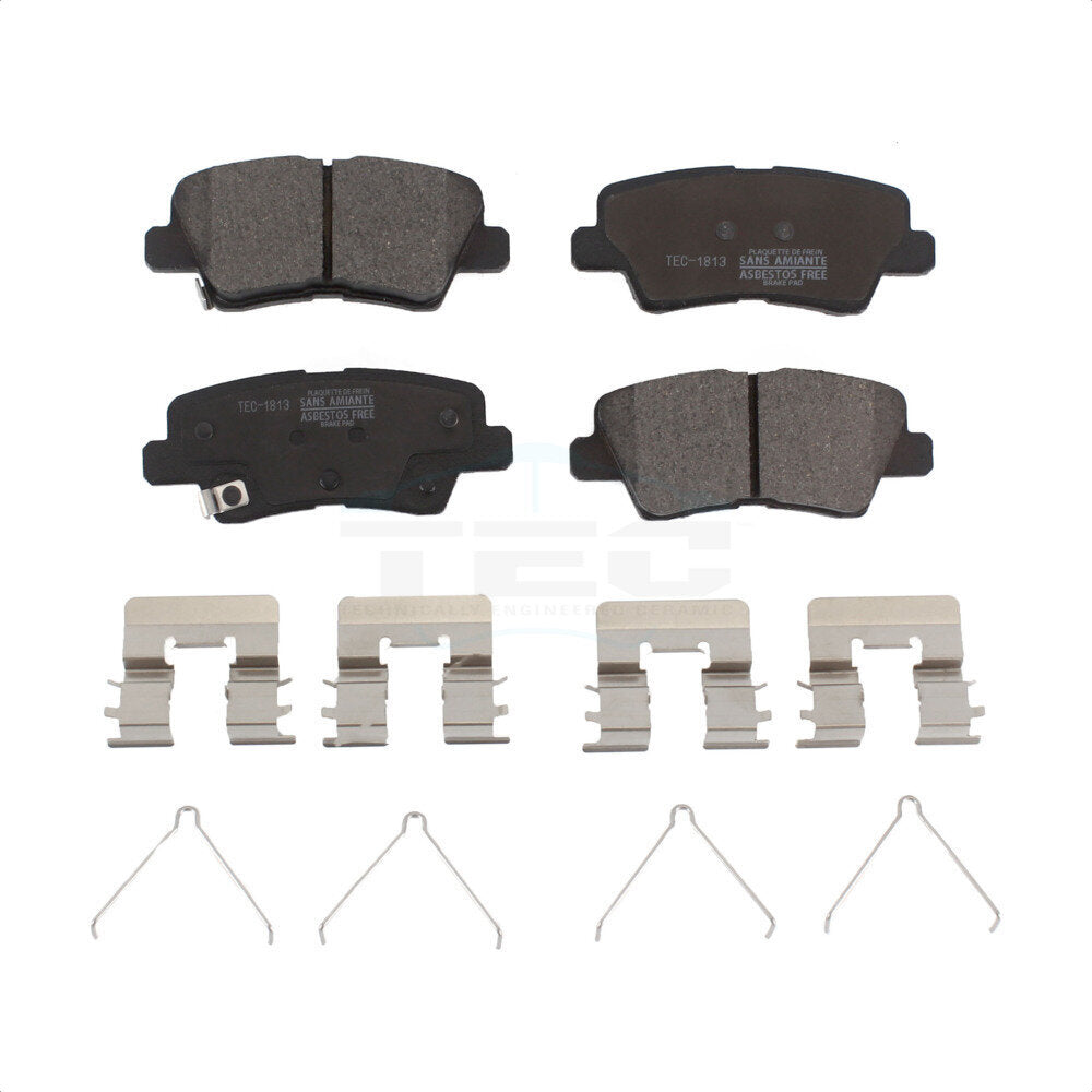 Plaquettes de frein à disque arrière en céramique, pour Hyundai Kia Kona Forte Sonata Soul Electric GT