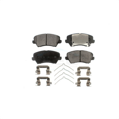 Plaquettes de frein à disque avant en céramique, pour Kia Forte Hyundai Elantra GT Veloster Forte5