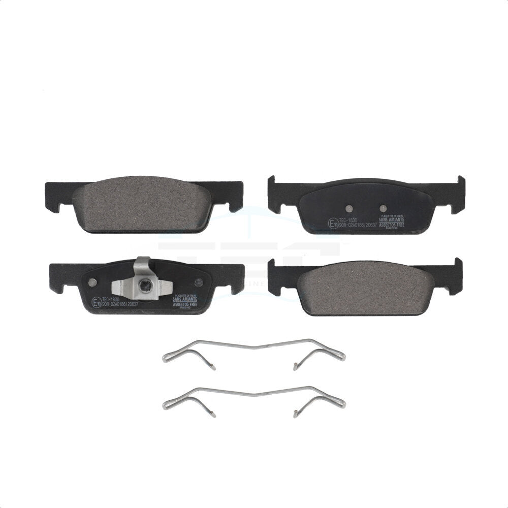 Plaquettes de frein à disque avant en céramique, pour Smart Fortwo EQ fortwo TEC-1830
