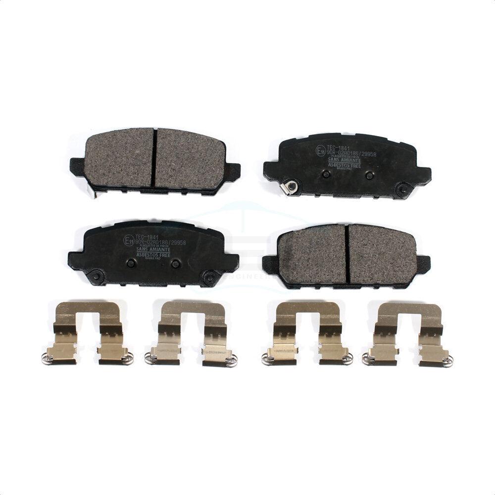 Plaquettes de frein à disque arrière en céramique pour Honda HR-V CR-Z TEC-1841