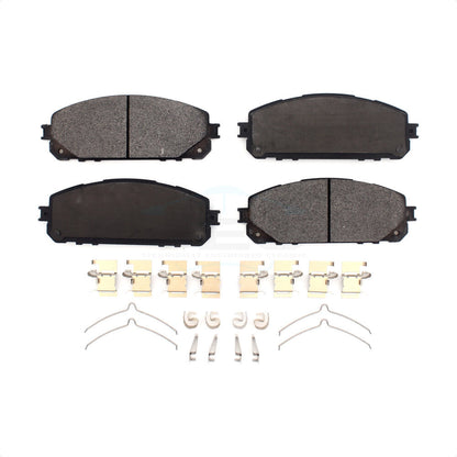 Plaquettes de frein à disque avant en céramique pour Jeep Cherokee 14-23 avec étrier à double piston