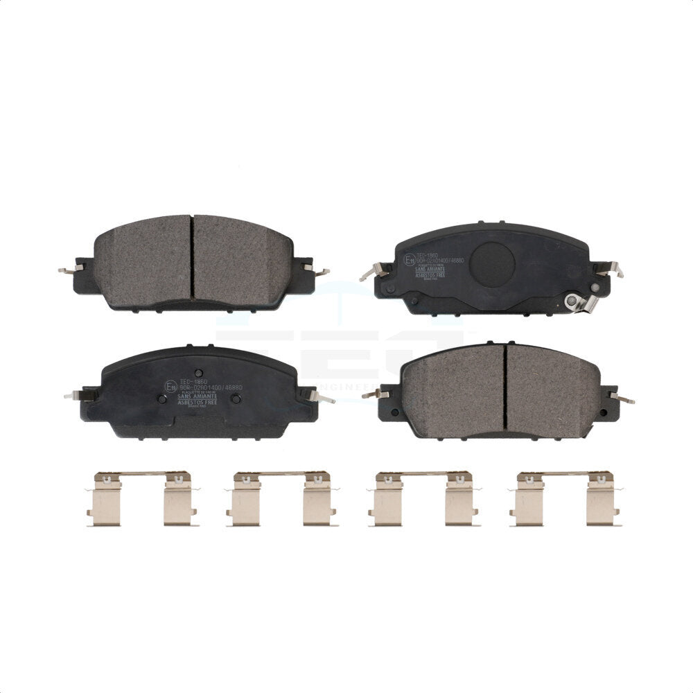 Plaquettes de frein à disque avant en céramique pour Honda Accord LX-S 2016 – 2017 TEC-1860