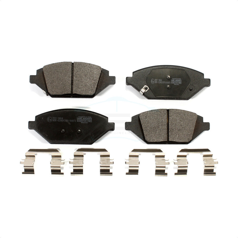 Plaquettes de frein à disque avant en céramique pour Chevrolet Spark 2016-2022 TEC-1864