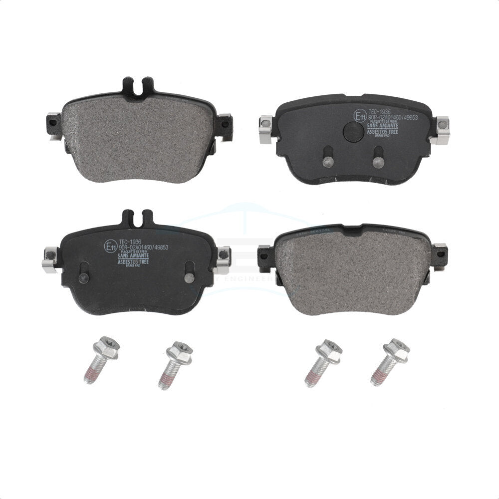 Plaquettes de frein à disque arrière en céramique pour Mercedes-Benz E300 2017-2018 TEC-1936