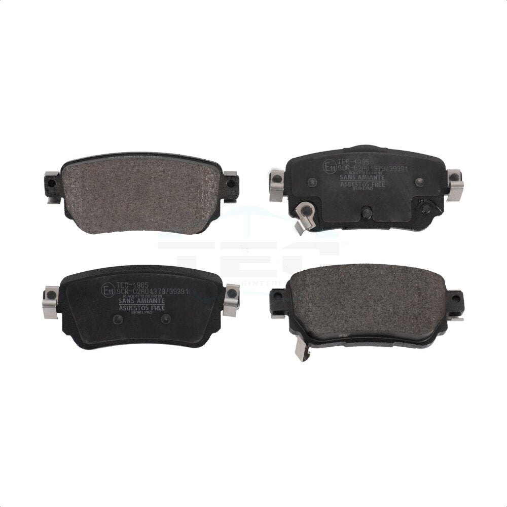 Plaquettes de frein à disque arrière en céramique, pour Nissan Rogue Sport Qashqai LEAF TEC-1965