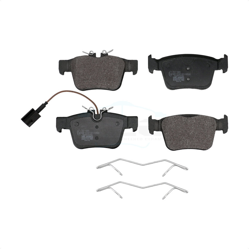 Plaquettes de frein à disque arrière en céramique, pour Alfa Romeo Stelvio Giulia TEC-1989