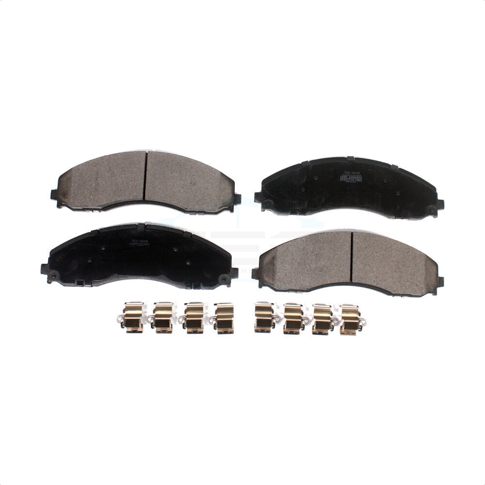 Plaquettes de frein à disque en céramique, pour Ford F-450 Super Duty F-550 F-600 TEC-2018