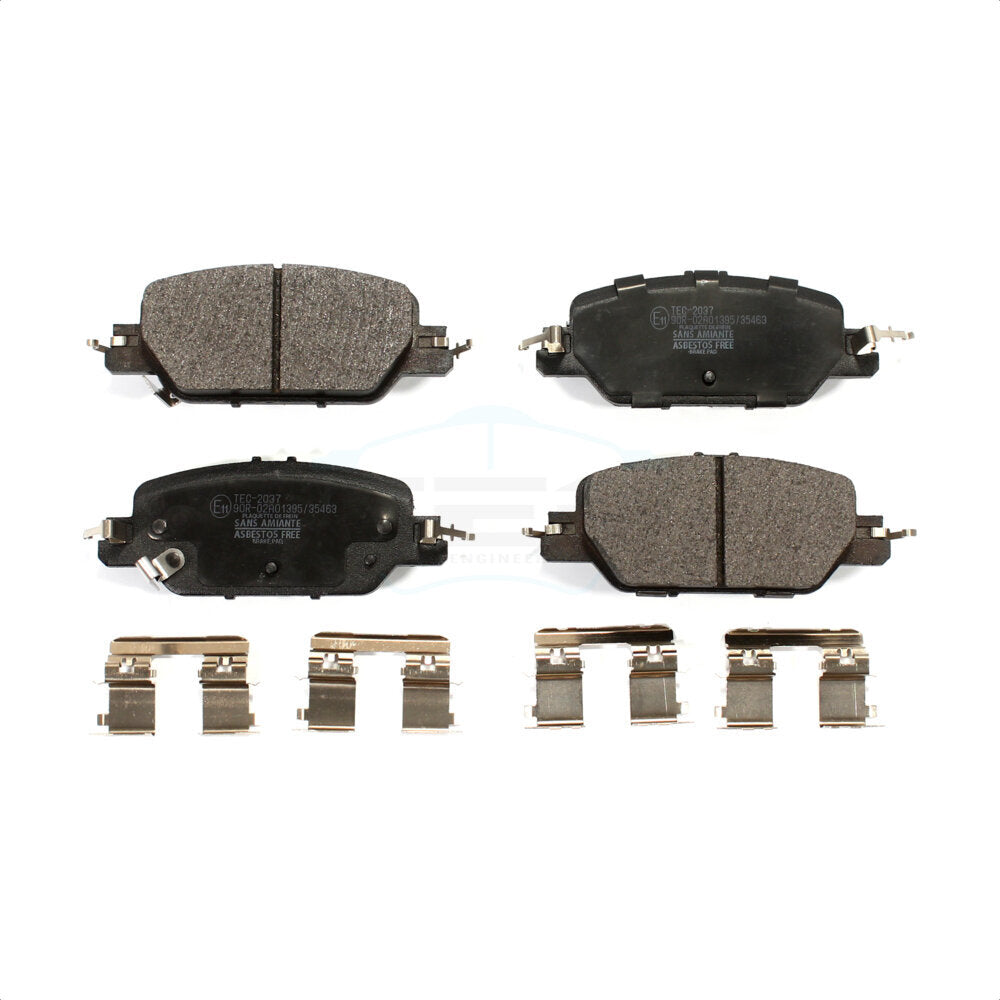 Plaquettes de frein à disque arrière en céramique pour Honda CR-V 2017-2024 TEC-2037
