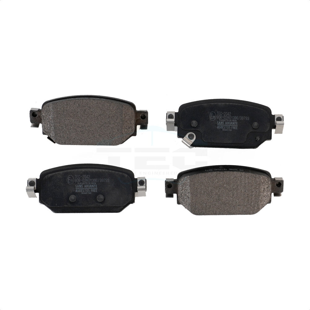 Plaquettes de frein à disque arrière en céramique pour Mazda 3 CX-3 Sport TEC-2042