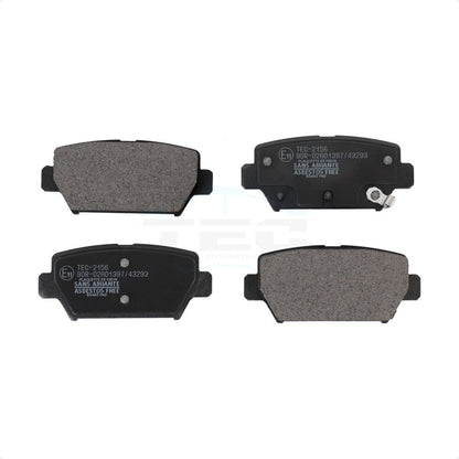 Plaquettes de frein à disque en céramique arrière pour Mitsubishi Eclipse Cross TEC-2156