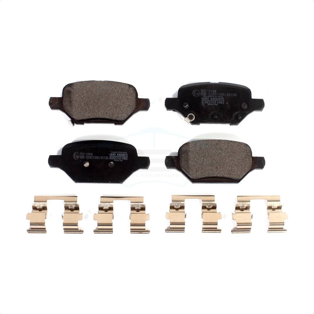 Plaquettes de frein à disque arrière en céramique, pour Buick Encore Chevrolet Trax 2018 – 2022 TEC-2168