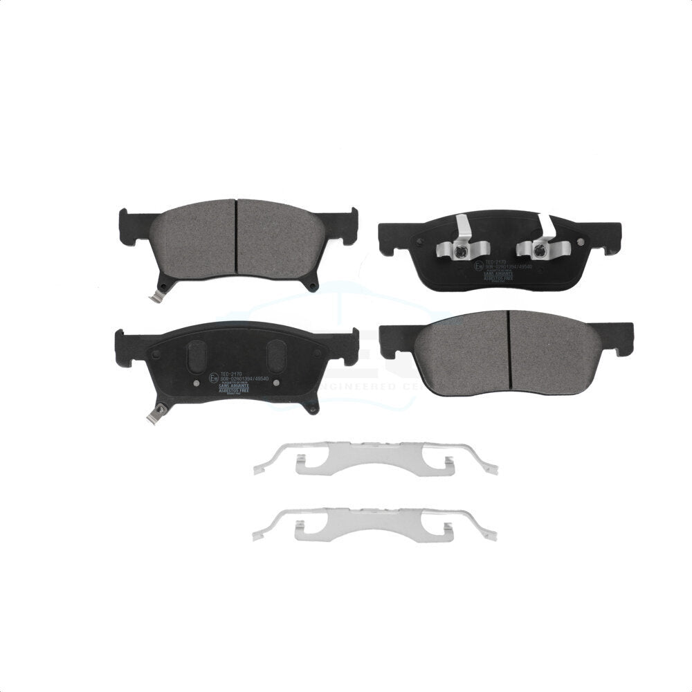 Plaquettes de frein à disque avant en céramique pour Subaru Ascent 2019-2024 TEC-2170