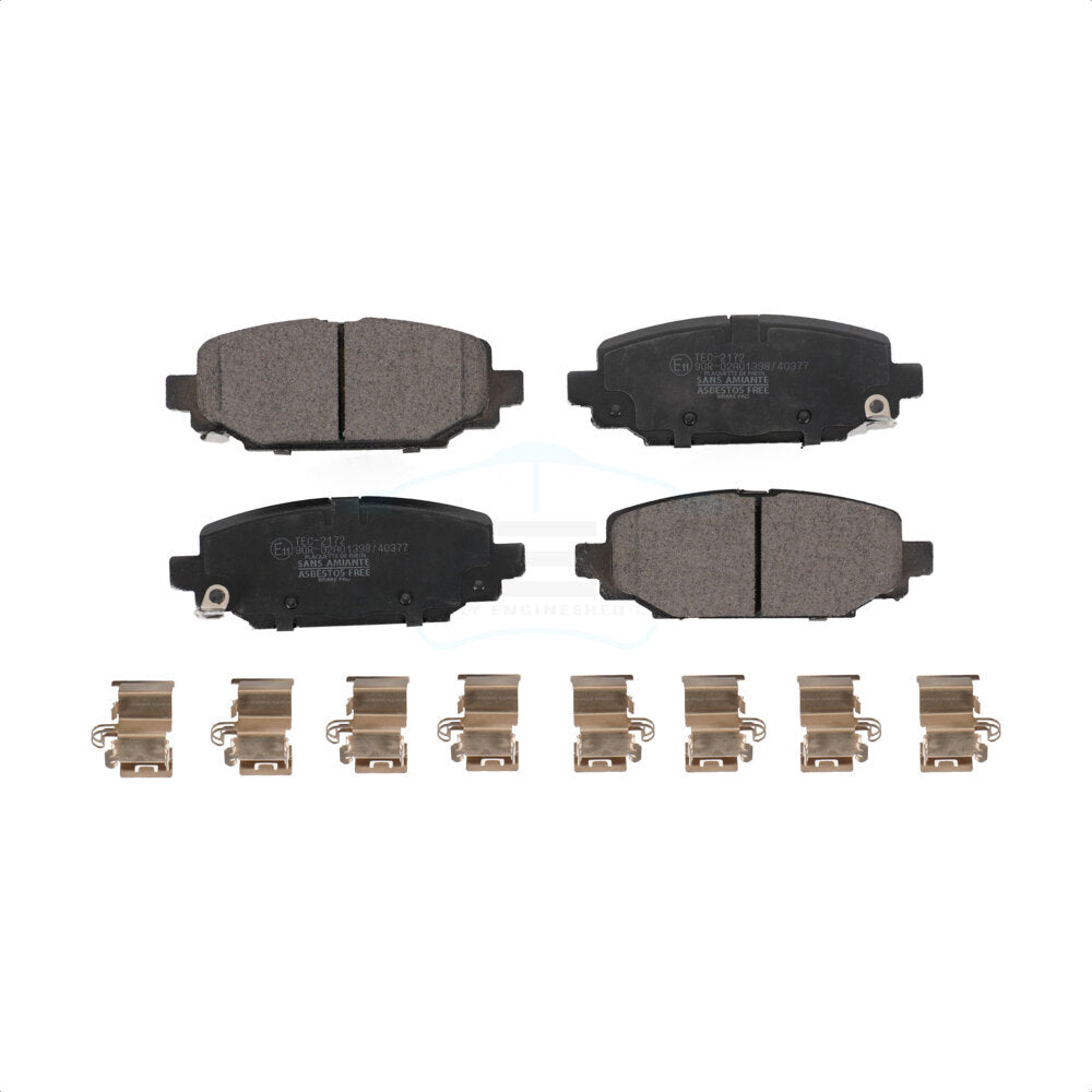 Plaquettes de frein à disque arrière en céramique pour Jeep Wrangler TEC-2172