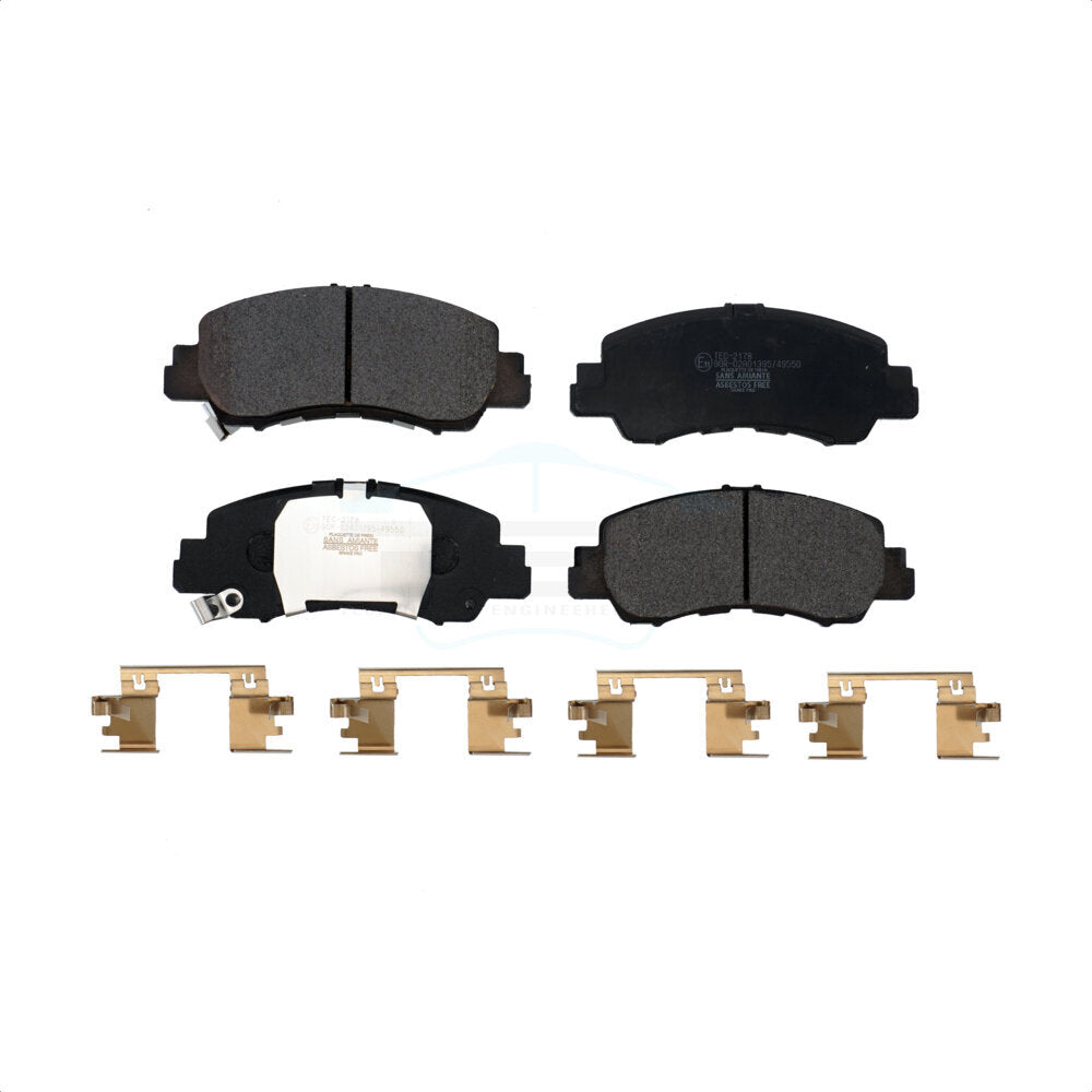 Plaquettes de frein à disque en céramique avant pour Mitsubishi Eclipse Cross TEC-2178