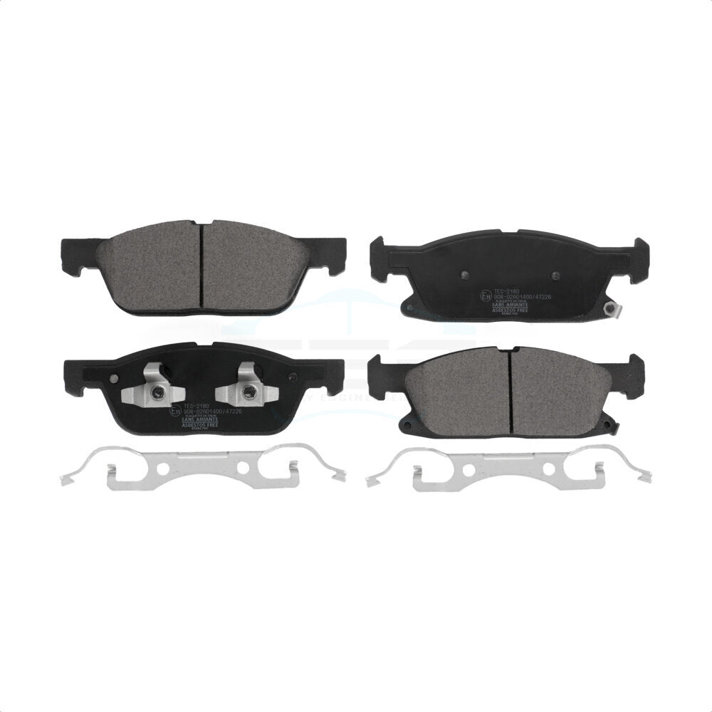 Plaquettes de frein à disque avant en céramique, pour Ford Edge Lincoln Nautilus TEC-2180