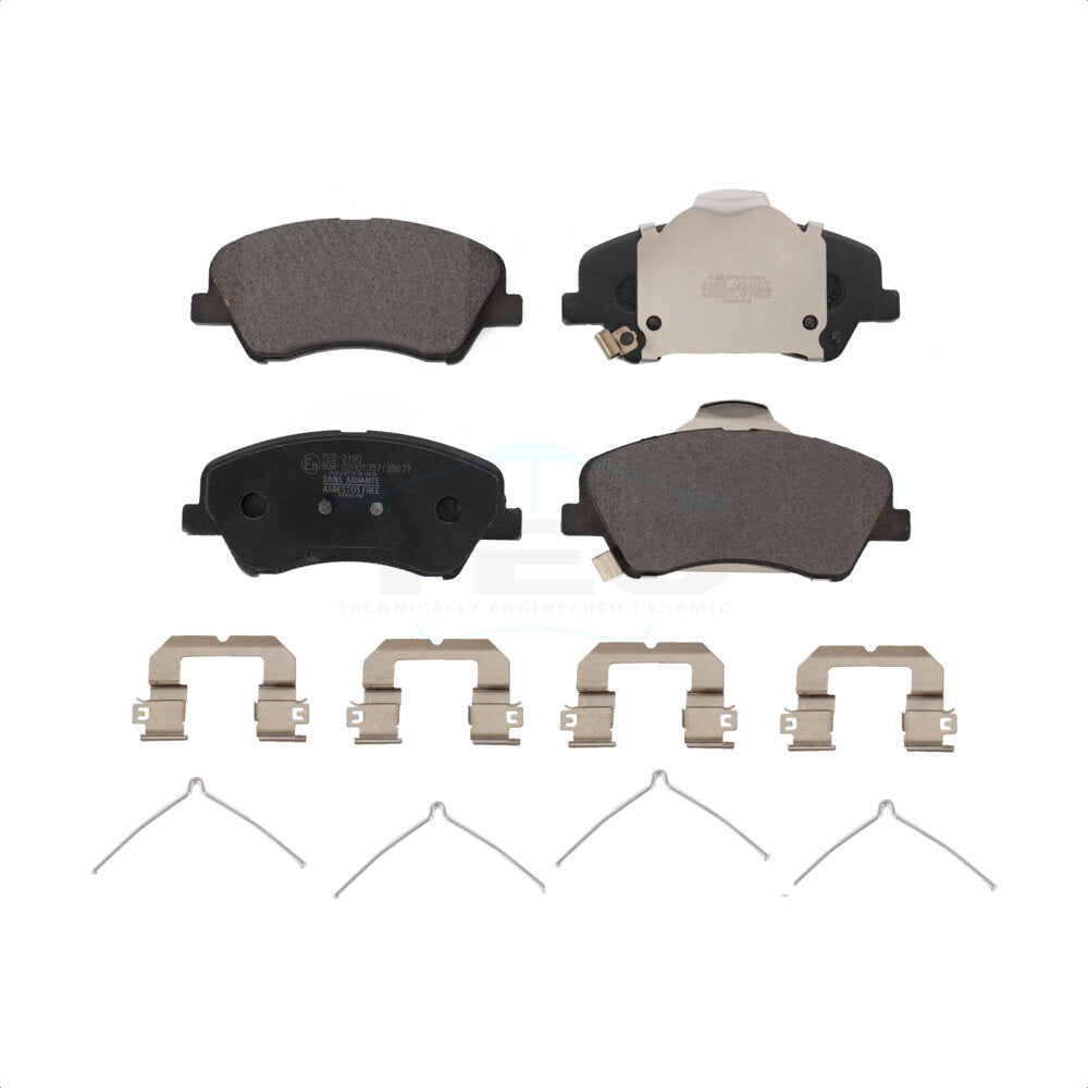 Plaquettes de frein à disque avant en céramique, pour Kia Rio Hyundai Accent TEC-2190