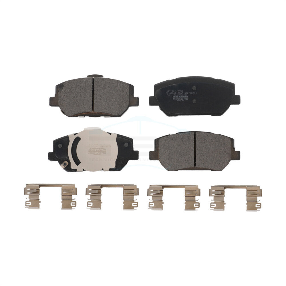 Plaquettes de frein à disque avant en céramique pour Hyundai Santa Fe 2019 – 2020 TEC-2198