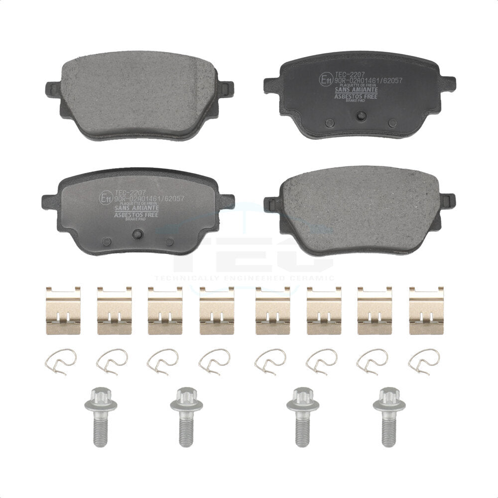 Plaquettes de frein à disque en céramique arrière pour Mercedes-Benz A220 CLA250 avec freins standard