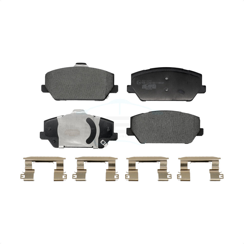 Plaquettes de frein à disque avant en céramique, pour Hyundai Veloster N Elantra Kona TEC-2211