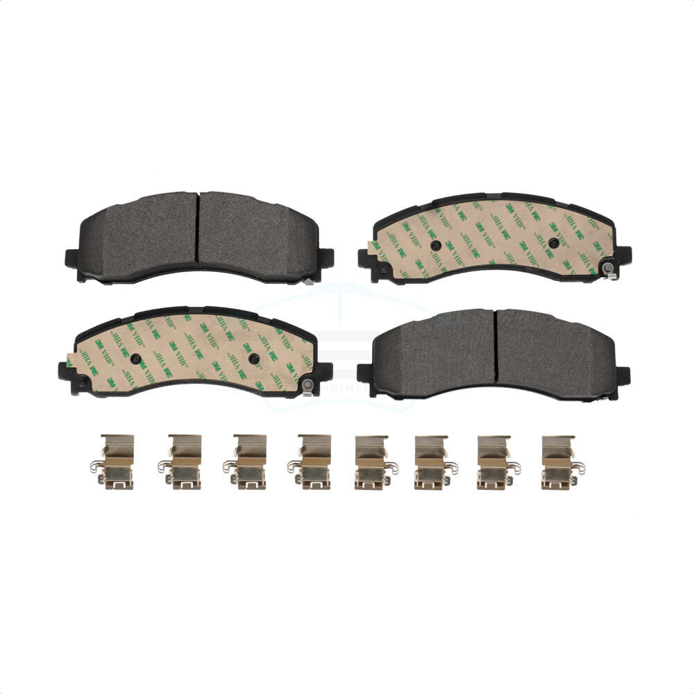 Plaquettes de frein à disque arrière en céramique pour Ram 2500 3500 TEC-2225