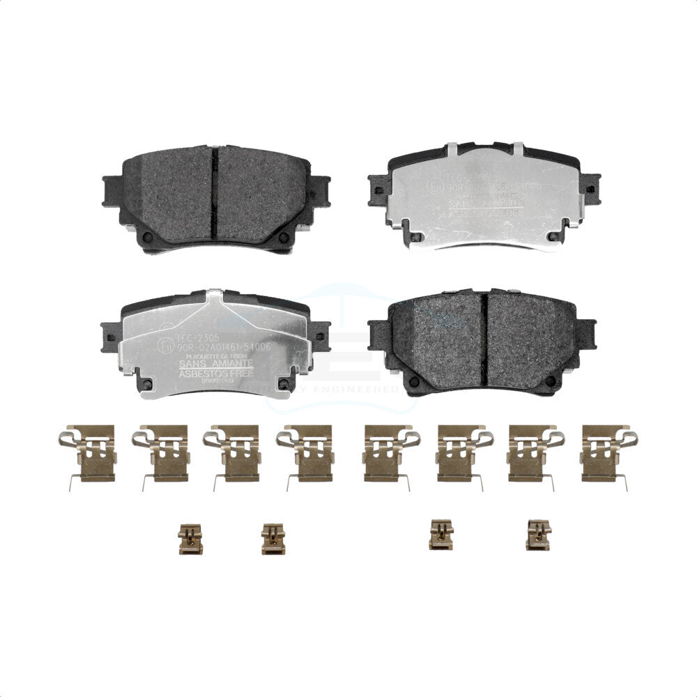 Plaquettes de frein à disque arrière en céramique, pour Toyota Highlander Lexus RAV4 Prime Sienna bZ4X