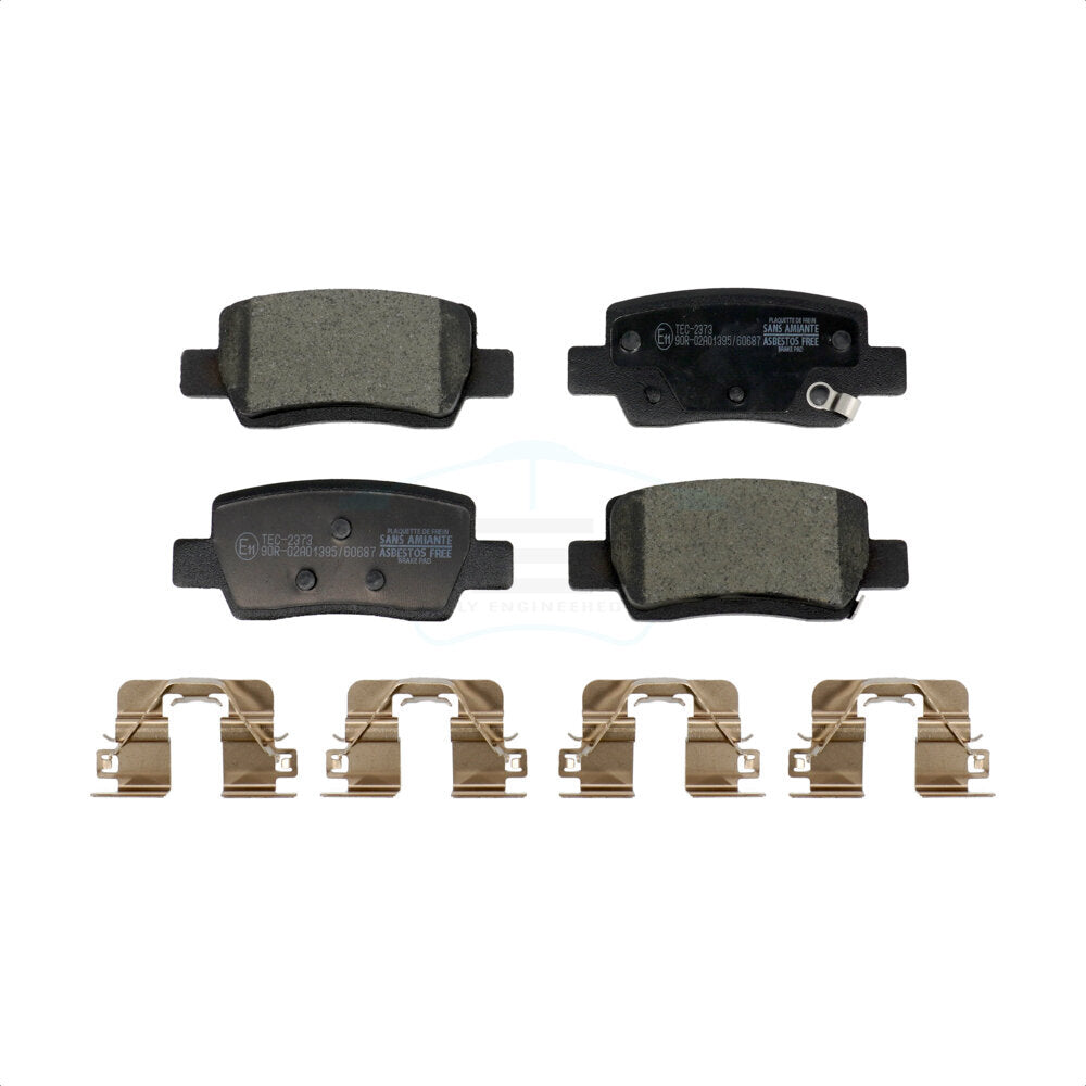 Plaquettes de frein à disque arrière en céramique, pour Hyundai Elantra Kia Seltos 2021 – 2024 TEC-2373
