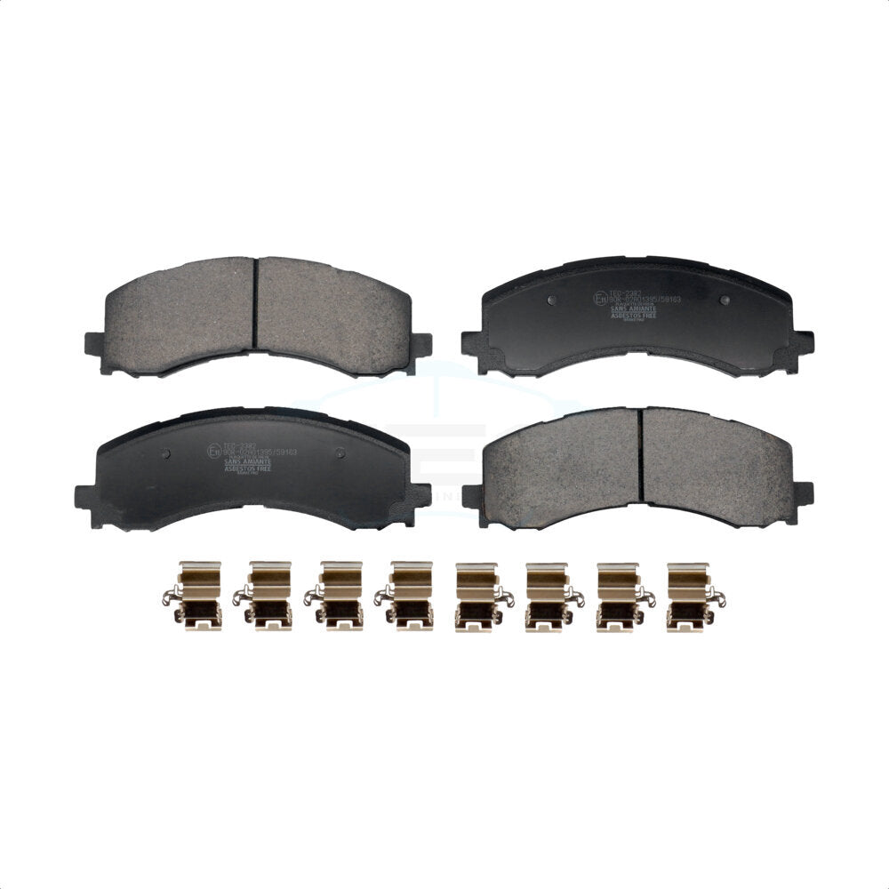 Plaquettes de frein à disque avant en céramique, pour Ford F-150 Bronco Lightning Expedition Lincol