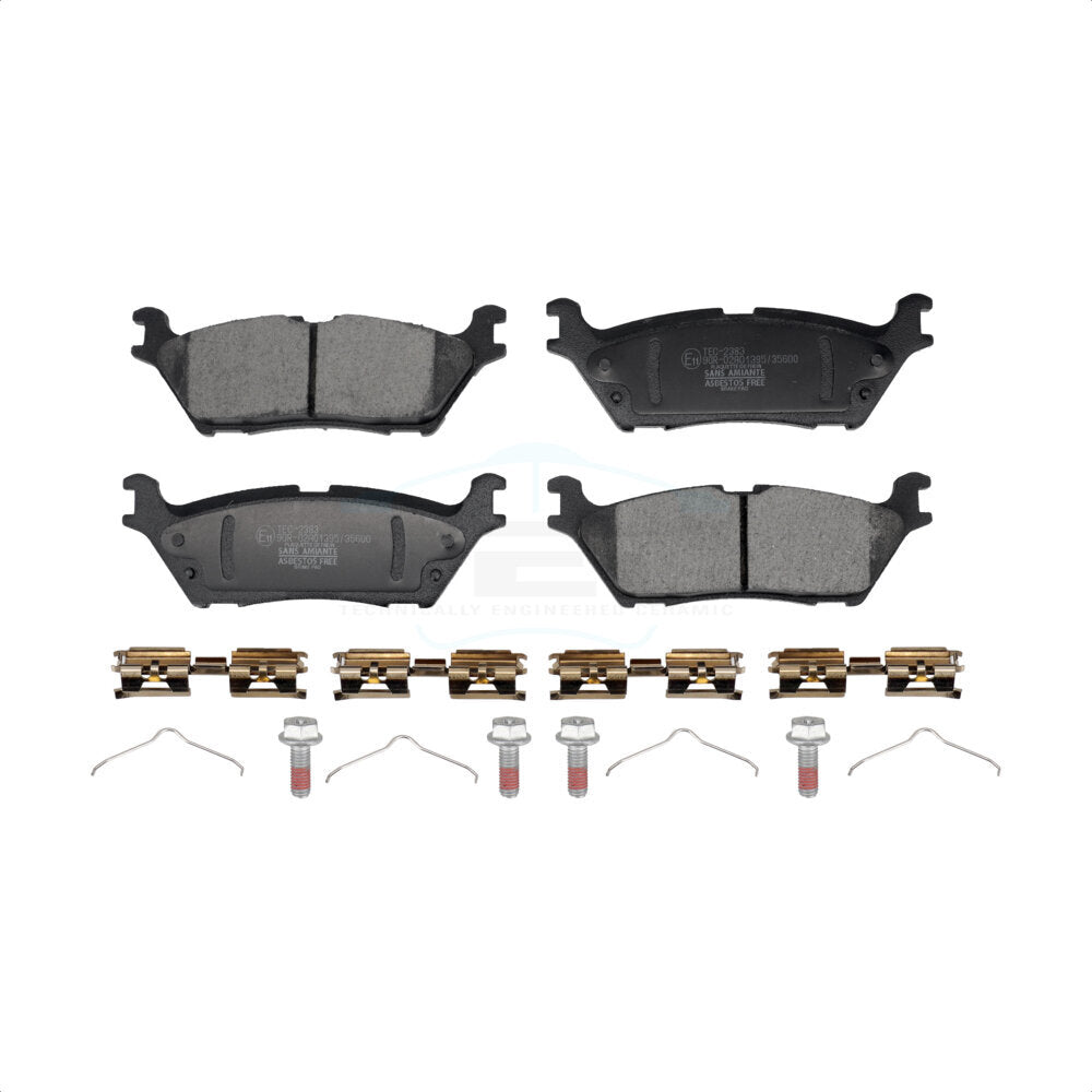 Plaquettes de frein à disque arrière en céramique, pour Ford F-150 Bronco Lightning Expedition Lincoln