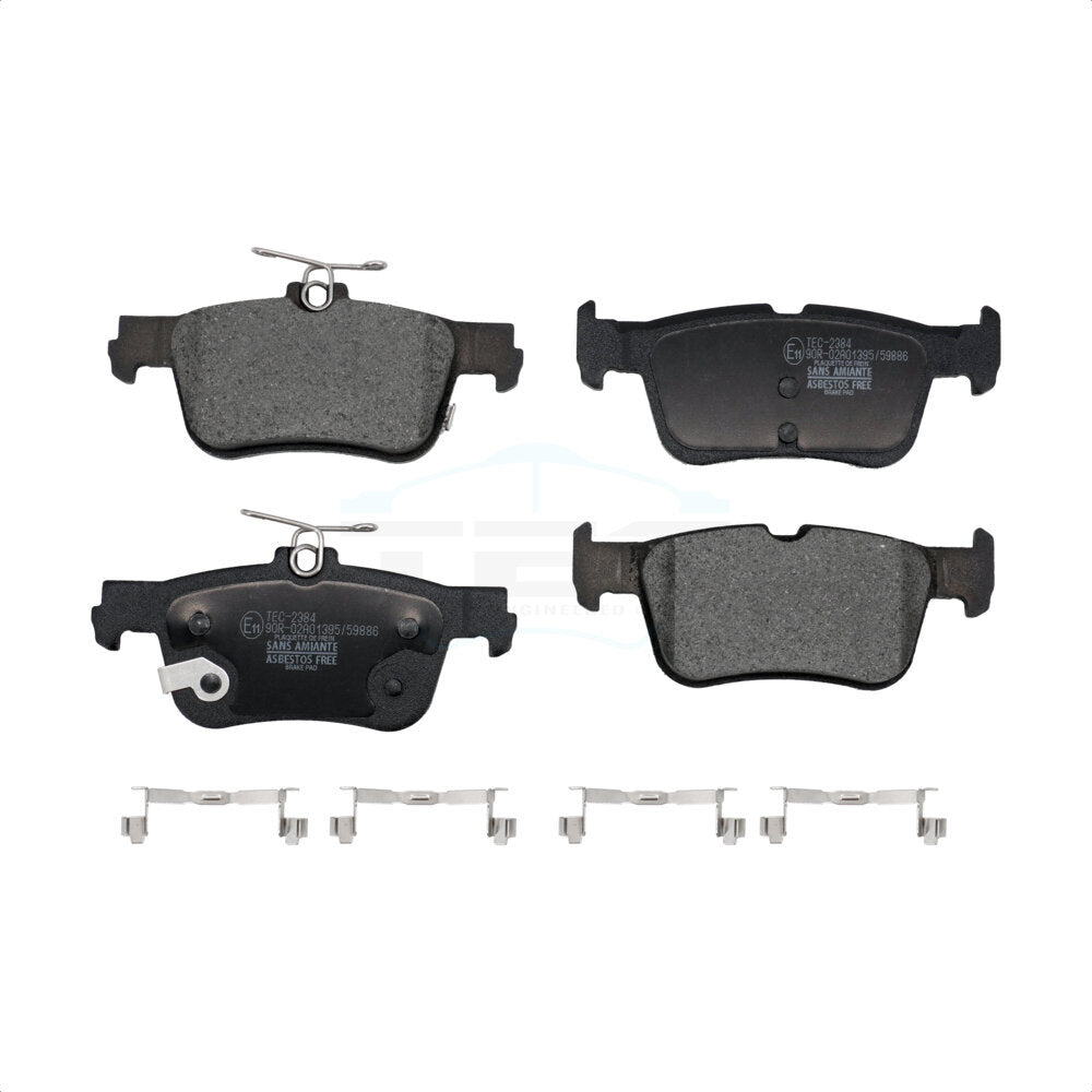 Plaquettes de frein à disque arrière en céramique pour Ford Mustang Mach-E 2021 – 2023 TEC-2384