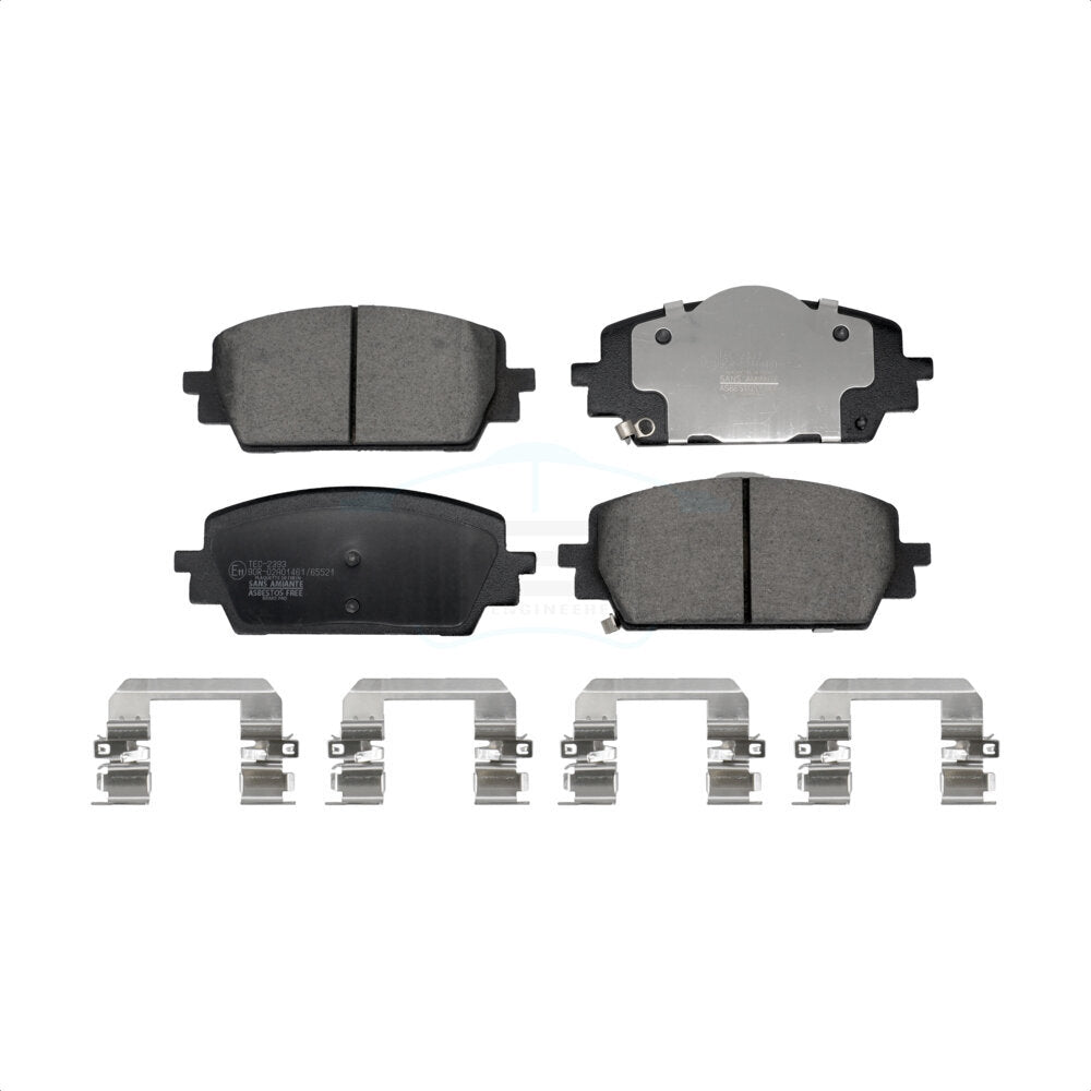 Plaquettes de frein à disque avant en céramique, pour Genesis GV70 G80 2,5 l TEC-2393
