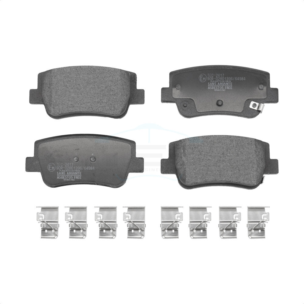Plaquettes de frein à disque arrière en céramique, pour Hyundai Sonata Kia K5 TEC-2417