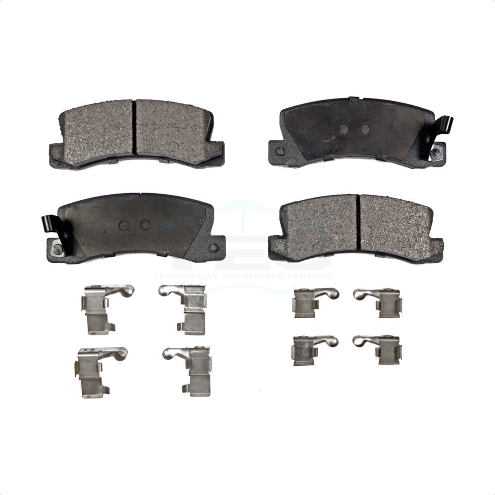 Plaquettes de frein à disque arrière en céramique, pour Toyota Camry Lexus RX300 ES300 Solara Celica