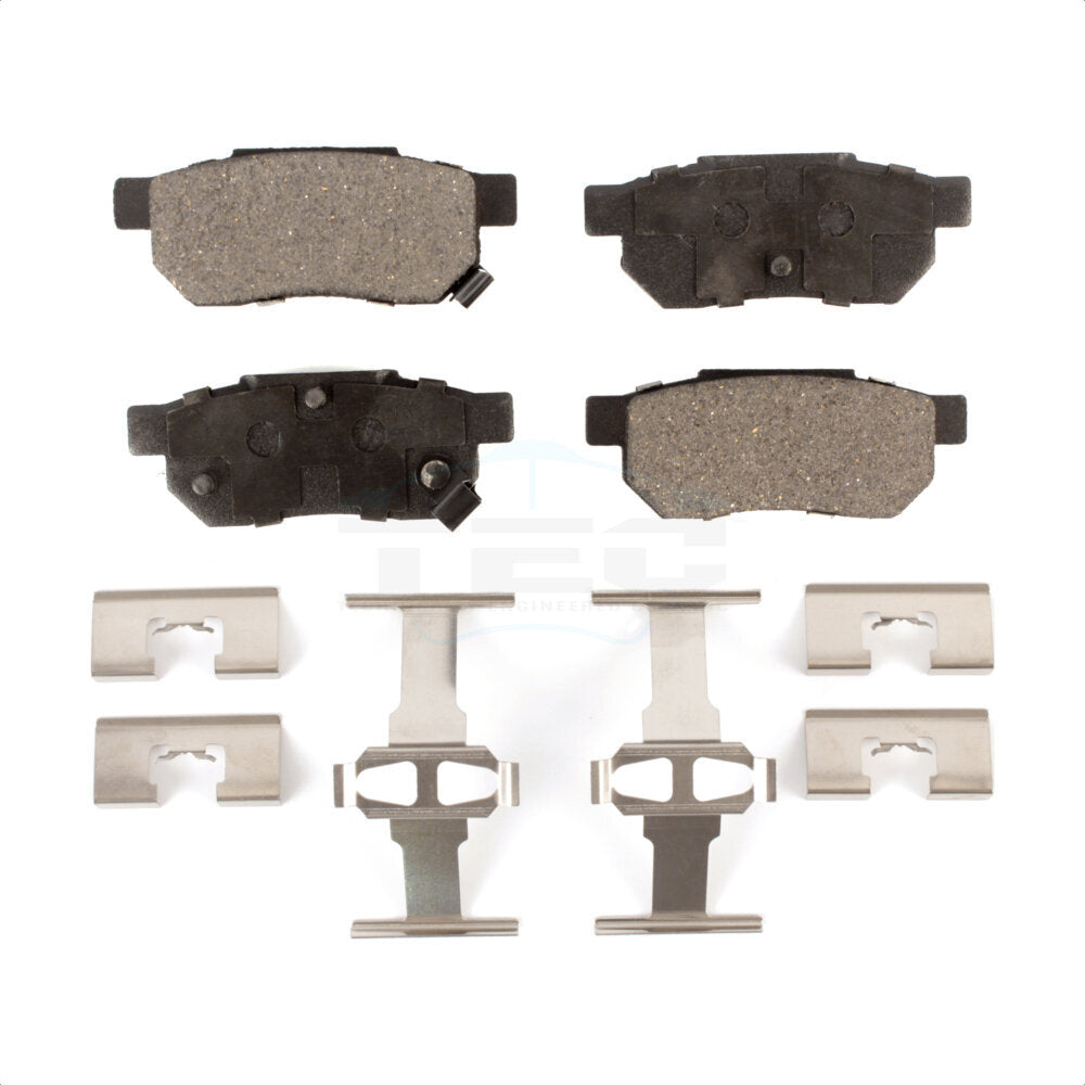 Plaquettes de frein à disque arrière en céramique, pour Honda Fit Civic Acura Integra del Sol EL CRX