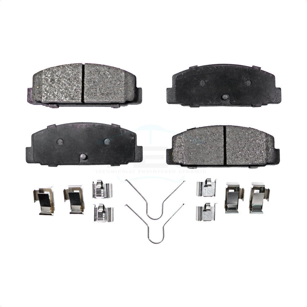 Plaquettes de frein à disque arrière en céramique pour Mazda 6 RX-7 Protege TEC-482