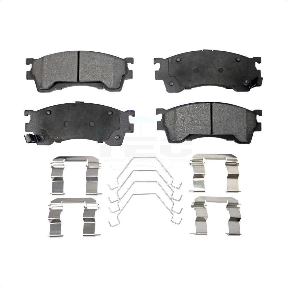 Plaquettes de frein à disque avant en céramique, pour Mazda Protege 626 Ford Probe MX-6 TEC-637