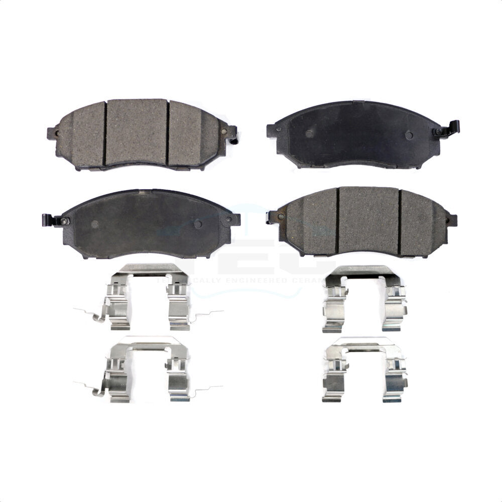 Plaquettes de frein à disque avant en céramique, pour INFINITI Nissan Murano G37 G35 Pathfinder EX3