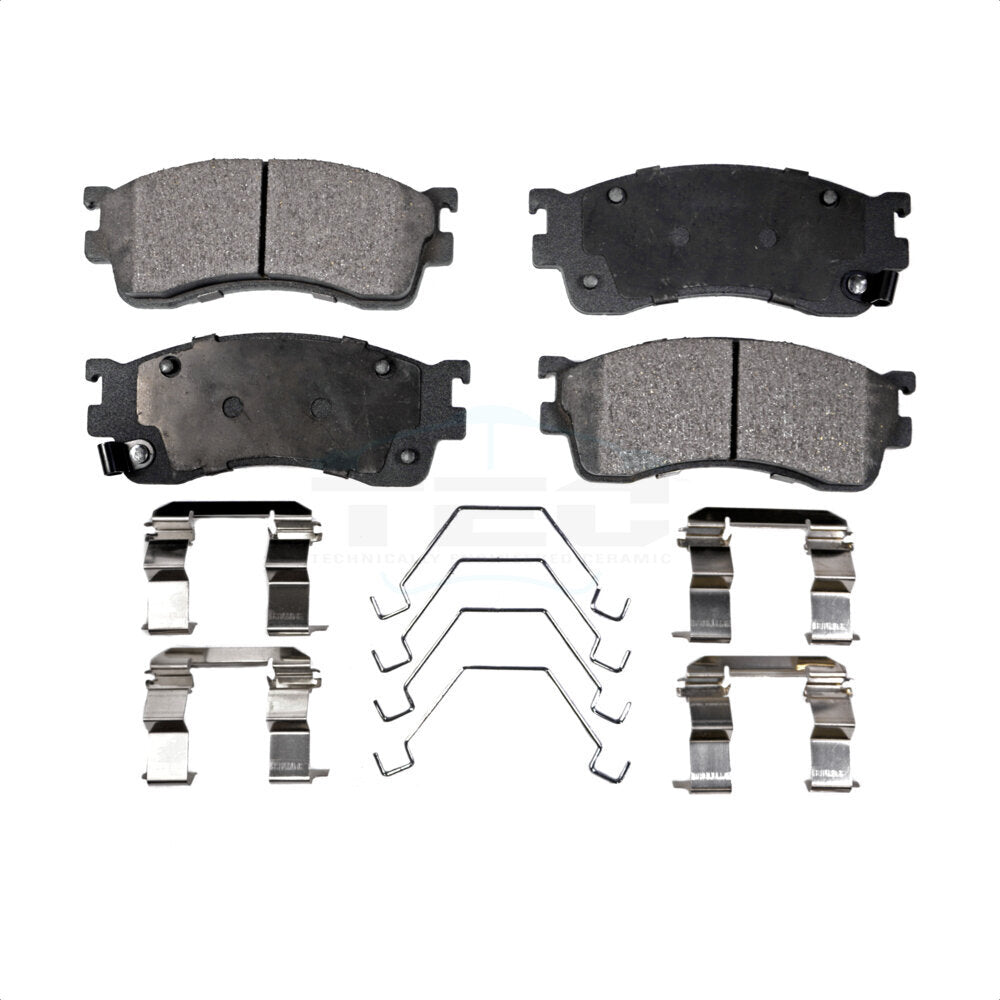 Plaquettes de frein à disque avant en céramique, pour Mazda Protege Protege5 TEC-893