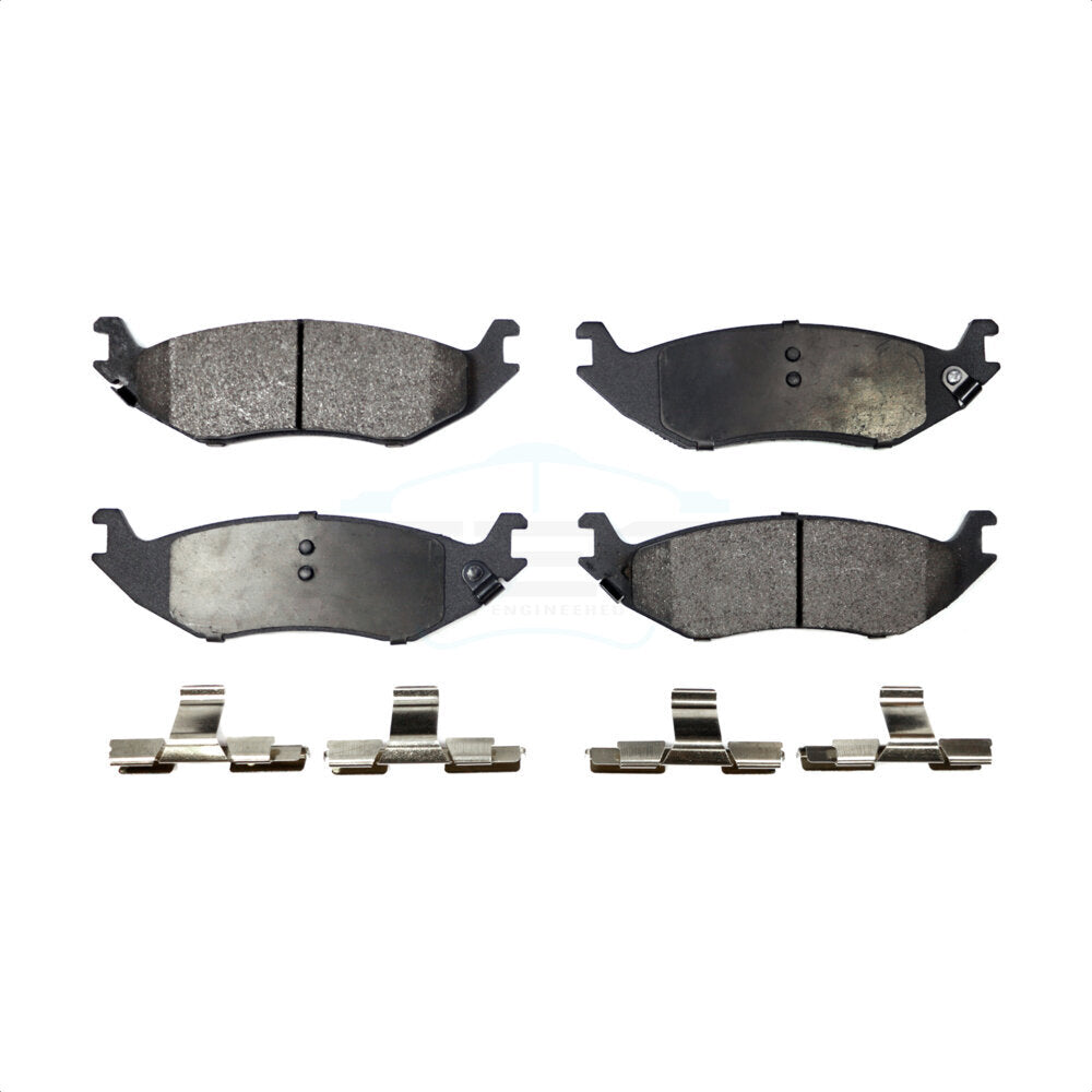 Plaquettes de frein à disque arrière en céramique pour Dodge Ram 1500 TEC-898