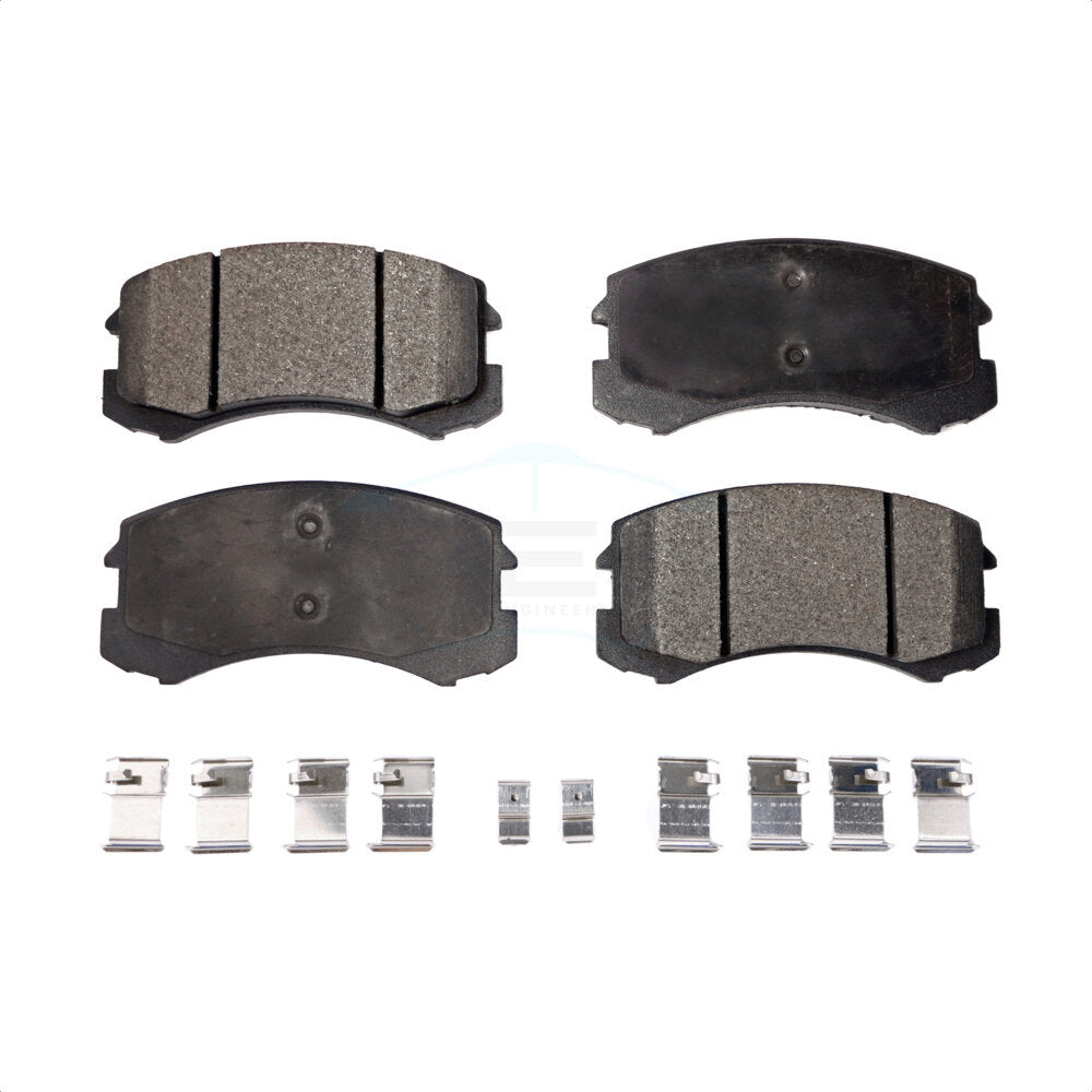 Plaquettes de frein à disque en céramique avant pour Mitsubishi Lancer TEC-904